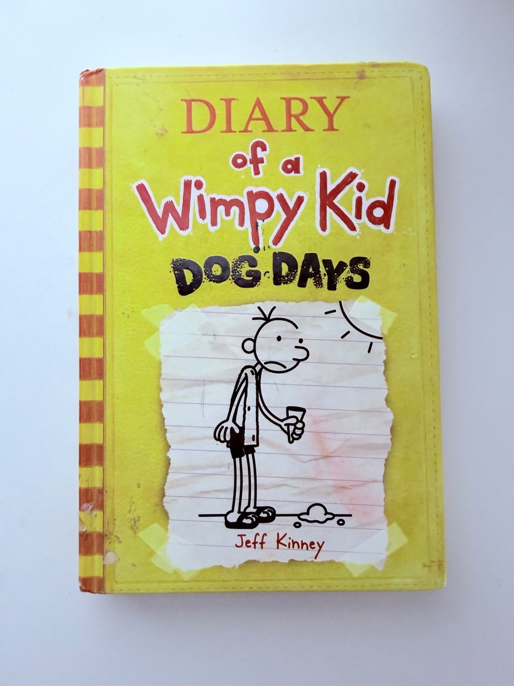 Diary‎ of a Wimpy Kid: Dog Days - Yellow Hardcover EUC